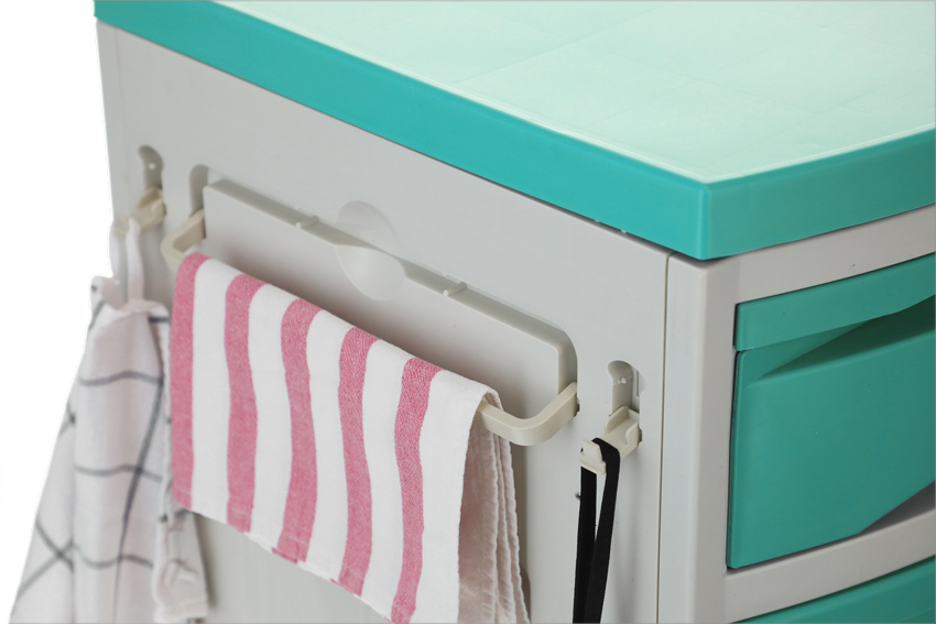 Nočný stolík MEDIK plast, mentolový