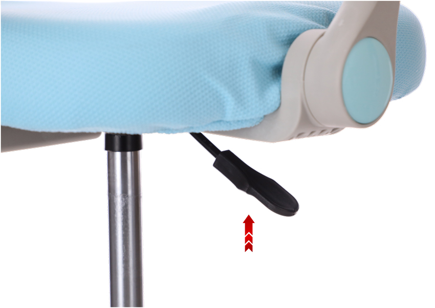 Detská rastúca stolička UNIZDRAV, modrá