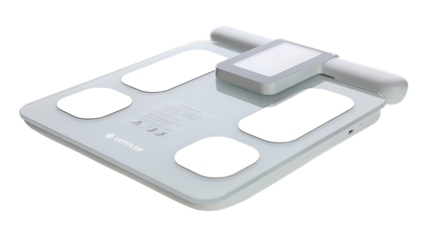 Profesionálna SMART váha s funkciou analýzy tela a LED displejom na rukoväti + mobilná aplikácia a Bluetooth