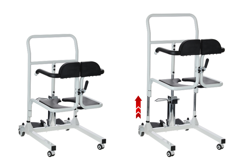 Hydraulická stolička na presun UNIZDRAV