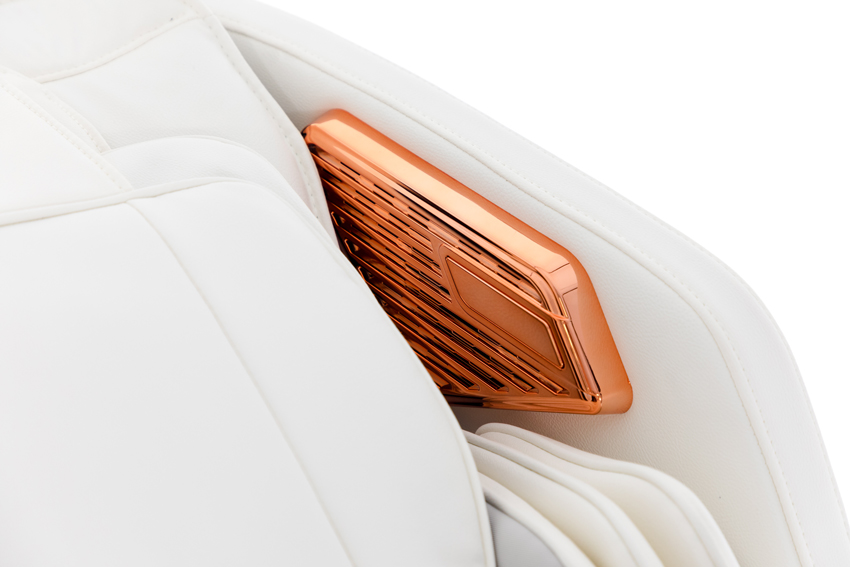 Masážne elektrické kreslo Prestige 3D MASSAGER s ionizátorom vzduchu, biele