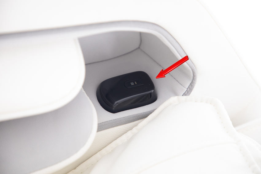 Masážne elektrické kreslo Prestige 3D MASSAGER s ionizátorom vzduchu, biele