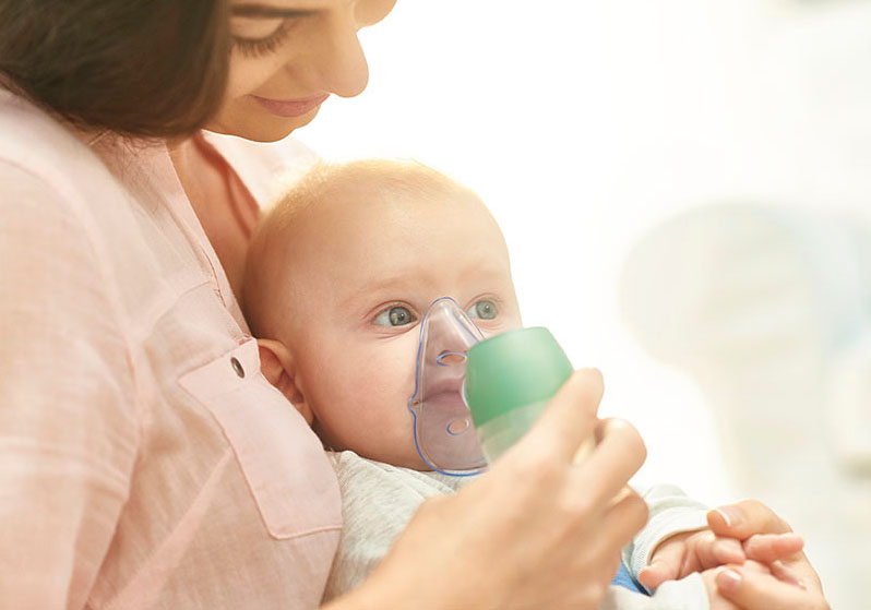 Inhalátor OMRON DuoBaby (C301) s odsávačkou