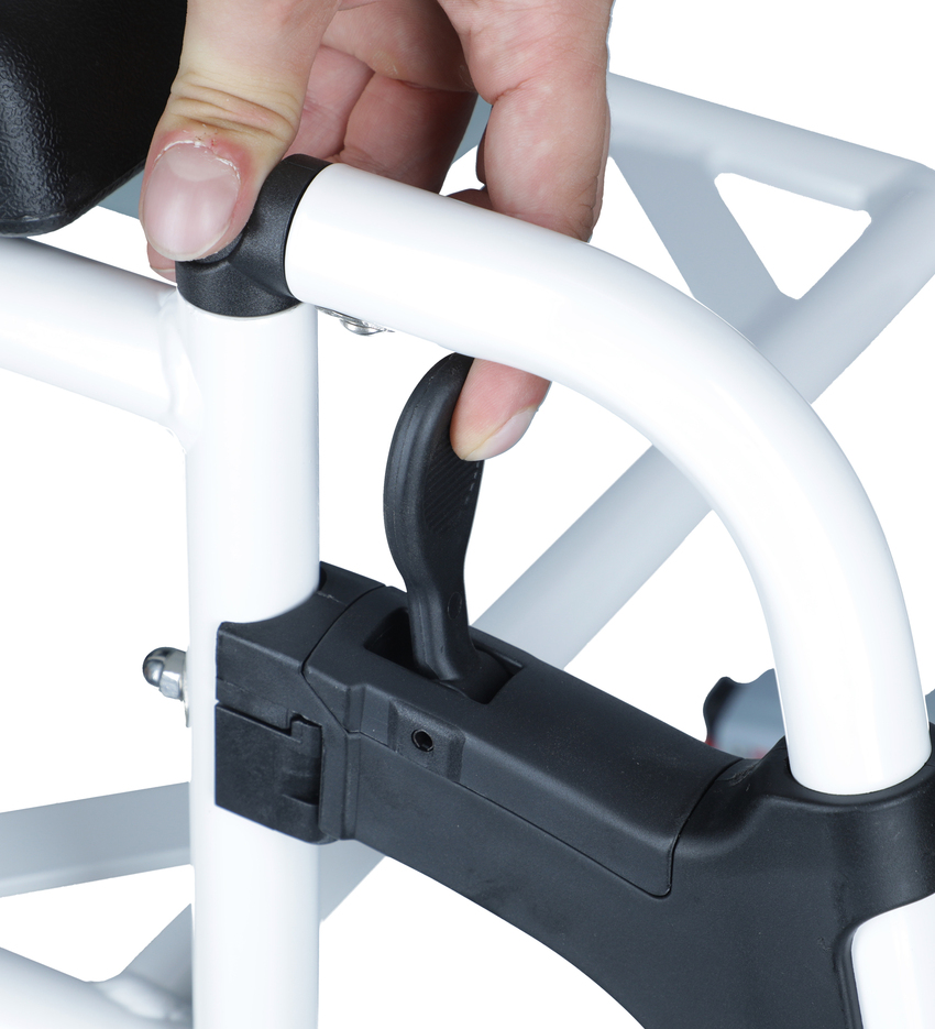 Sprchovací invalidný vozík toaletný MASTER