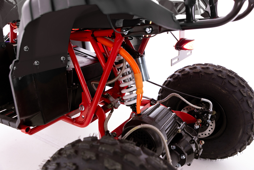 Štvorkolka elektrická UNIZDRAV XTrail (ATV), čierna