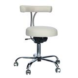 Ergonomická stolička do ambulancie, krémová