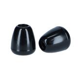 Náhradné olivky na fonendoskop čierne, 2 ks