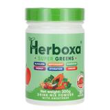 Herboxa SUPER GREENS Ľadová broskyňa, 300 g