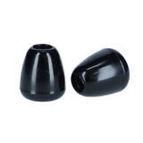 Náhradné olivky na fonendoskop čierne, 2 ks
