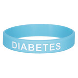 Silikónový náramok záchrany – Cukrovka/diabetes