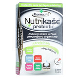 PharmaLINE Nutrikaša probiotic s proteínom, 3x 60 g