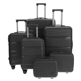 Cestovný kufor, čierny