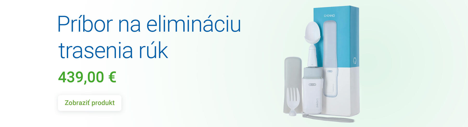 Príbor na elimináciu trasenia rúk GYENNO BRAVO Twist