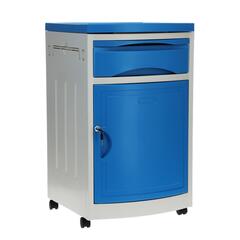 Nočný stolík MEDIK plast, modrý