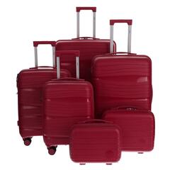 Cestovný kufor, bordový