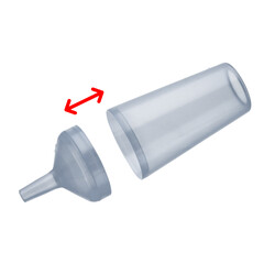 Odsávačka hlienov z plastu Nosko nasal aspirator basic