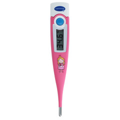 Digitálny detský teplomer Thermoval Kids, ružový