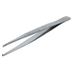 Pinzeta chirurgická, 1 x 2 zúbky, 13 - 18 cm
