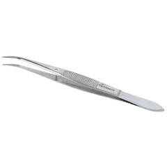 Pinzeta zubná lomená, 13 - 16 cm