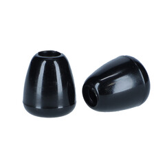 Náhradné olivky na fonendoskop čierne, 2 ks