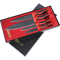 Kuchynské nože z chirurgickej ocele ZEPTER, 4 ks