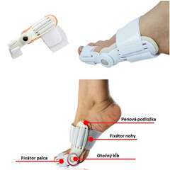 Korektor hallux valgus na deň aj noc