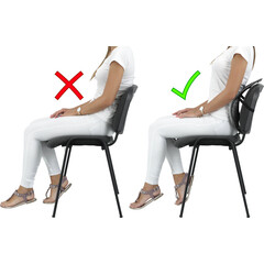 Ergonomická opierka chrbta