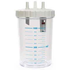 Fľaša k chirurgickým odsávačkám