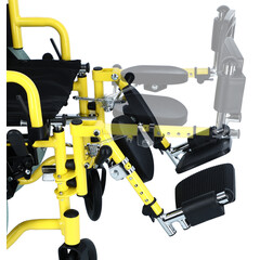 Detský invalidný vozík