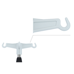 Infúzny stojan s 5 kolieskami