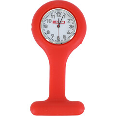 Silikónové hodinky, červené