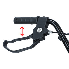 Odľahčené pojazdné chodítko UNIZDRAV, bordové