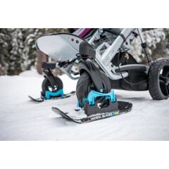 Minilyže na invalidný vozík