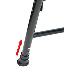 Toaletná stolička skladacia UNIZDRAV