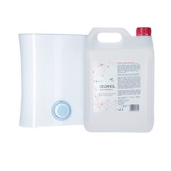 Ultrazvukový zvlhčovač vzduchu Airkomfort UH-1 s dezinfekciou Dezanol 5 l