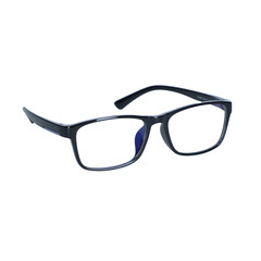 Okuliare proti modrému svetlu UNIZDRAV čierne - unisex + puzdro, vrecúško a testovacia sada