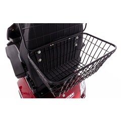 Elektrický trojkolesový skúter CHAMPION pre seniorov a imobilných – výkonný 1000 W motor, červený