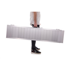 Sklápacia nájazdová rampa, 120 cm