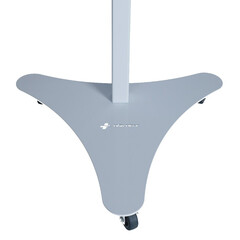 Germicídny žiarič UNIZDRAV s displejom uzavretý mobilný – biele vyhotovenie