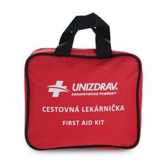 Cestovná lekárnička s 220 ks zdravotníckeho materiálu a pomôcok