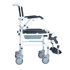Sprchovací invalidný vozík toaletný MASTER