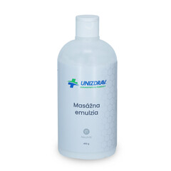 Masážna emulzia UNIZDRAV Neutrál, 450 g