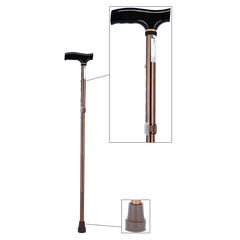 Skladacia palica - bronzová