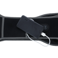 Vyhrievací USB pás na kríže a podbruško 2v1 s powerbankou – grafénová technológia