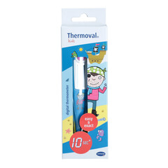 Digitálny detský teplomer Thermoval Kids, modrý