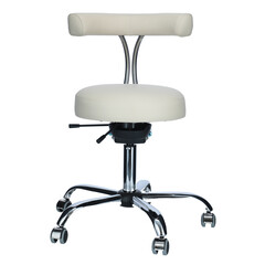 Ergonomická stolička do ambulancie, krémová