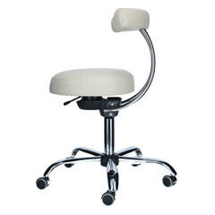 Ergonomická stolička do ambulancie, oranžová