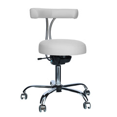 Ergonomická stolička do ambulancie, biela