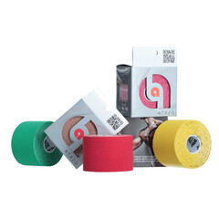 Kinezio tejp  Ares 5 cm x 5 m, žltý