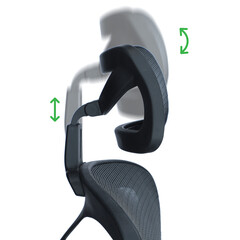 Ergonomická stolička Business, bordová